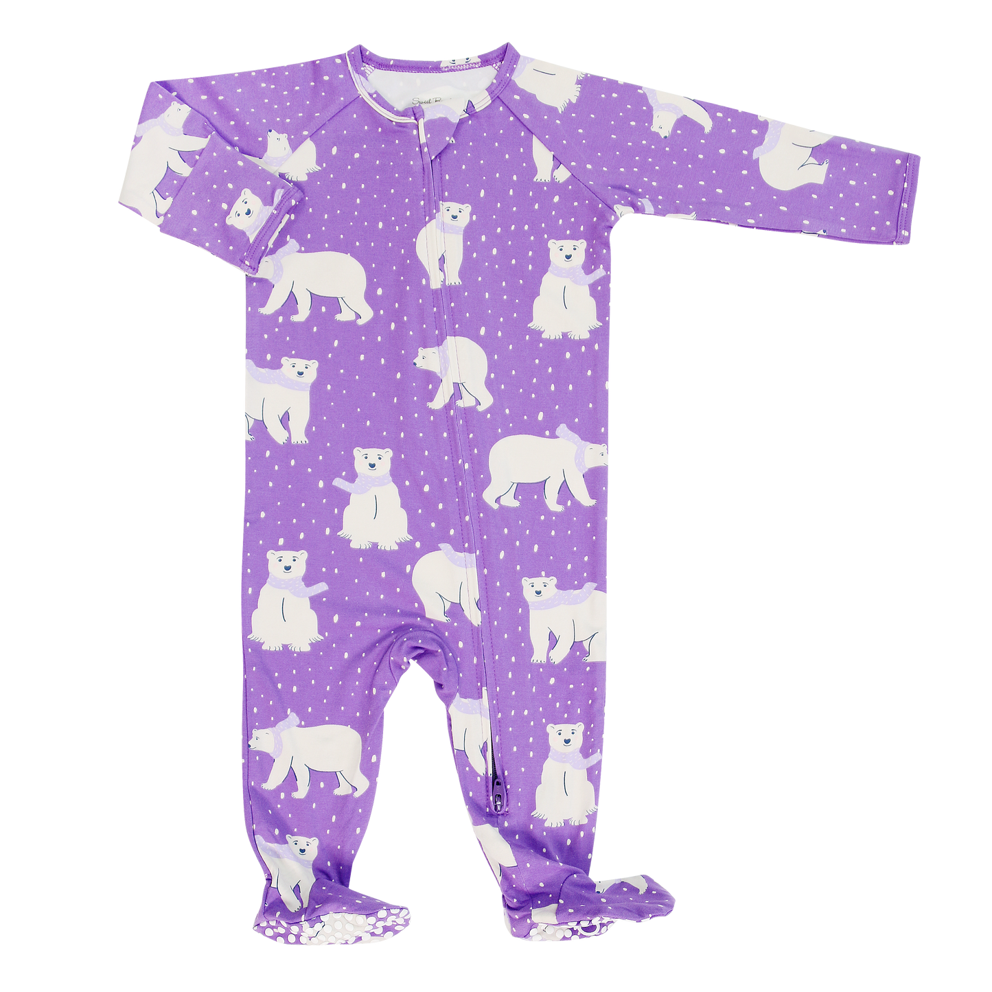 Sweet Bamboo - Zipper Footie - Baby It's Cold
