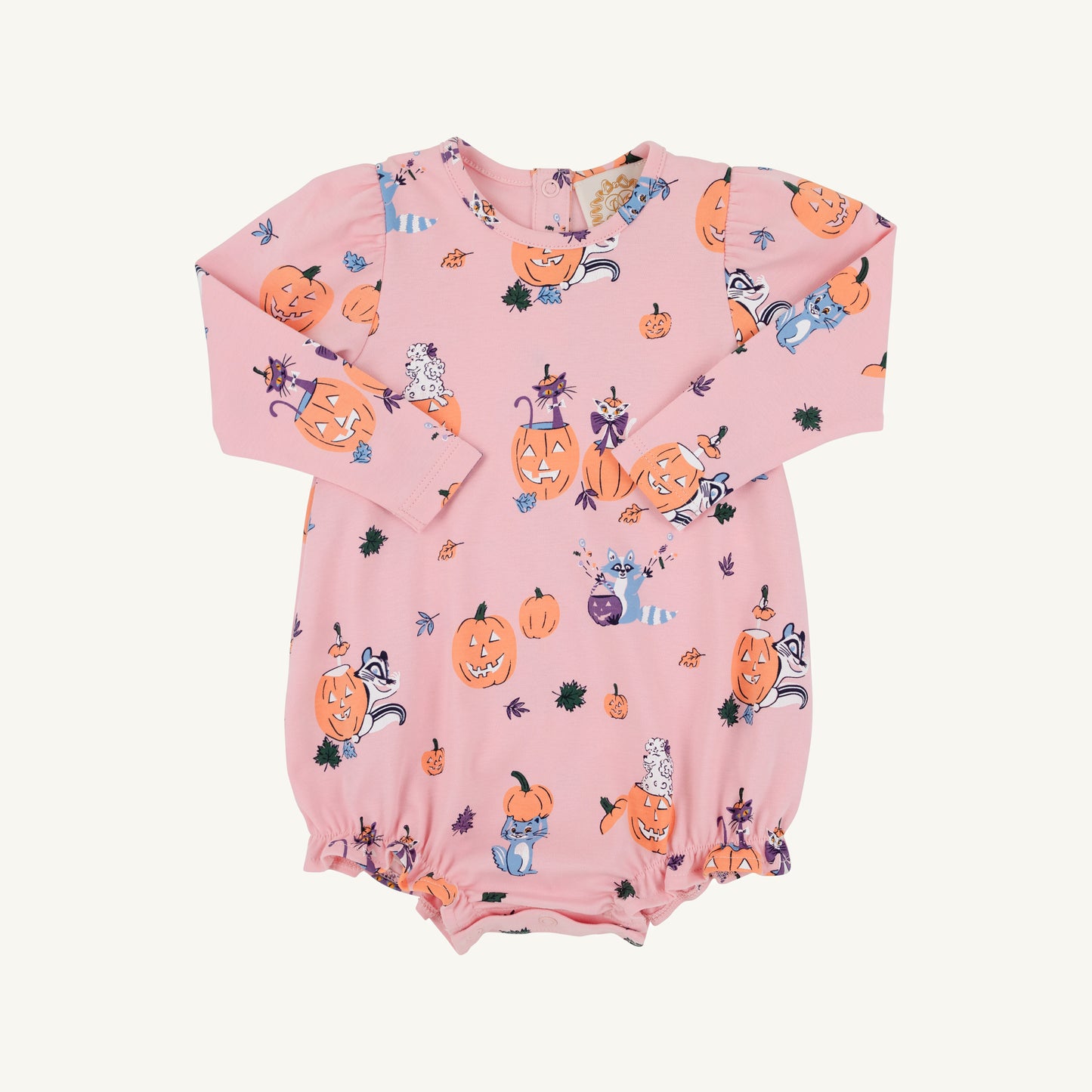 TBBC | Long Sleeve Penny's Play Bubble - Candy and Critters with Sandpearl Pink