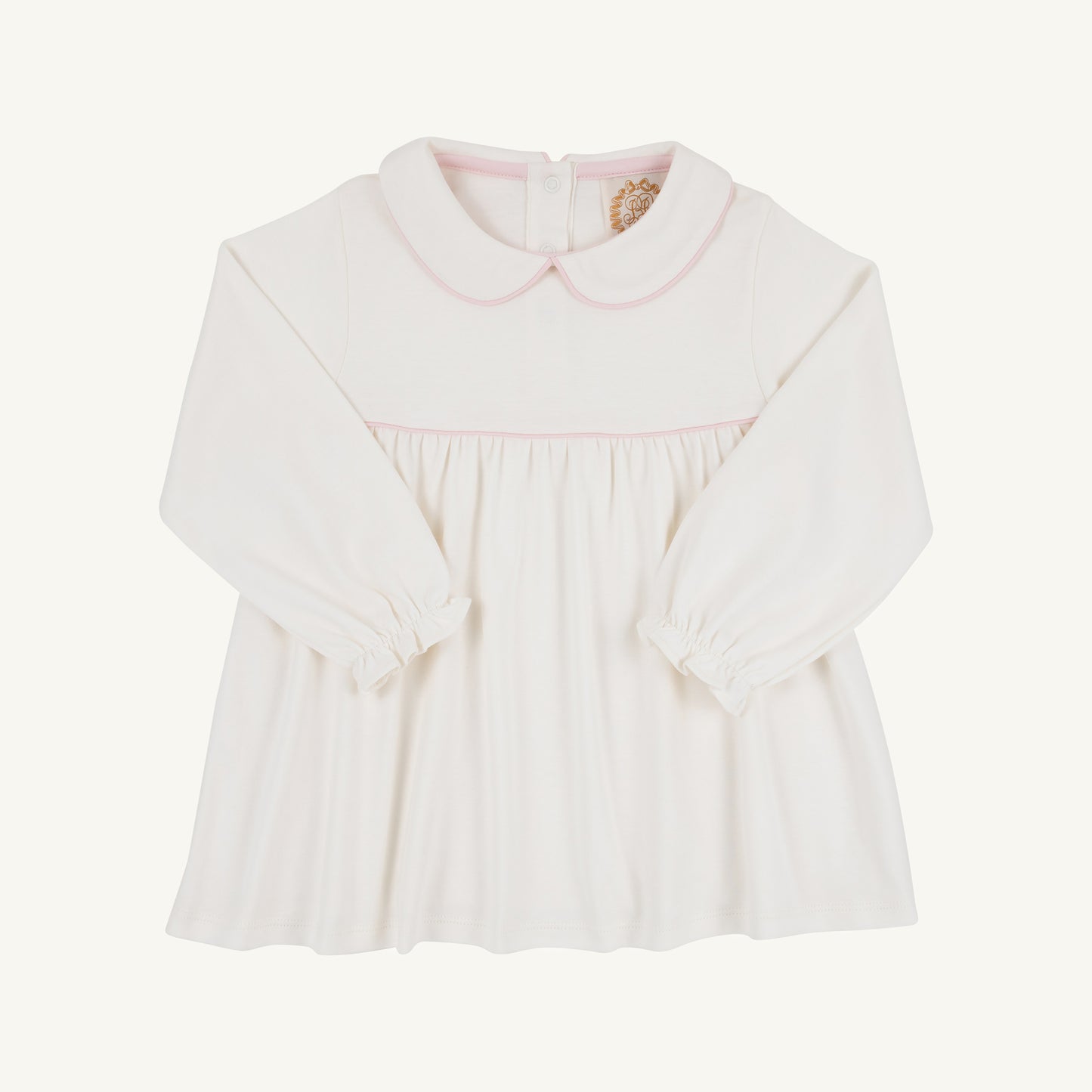 TBBC | Maude's A Line Top - Palmetto Pearl with Palm Beach Pink