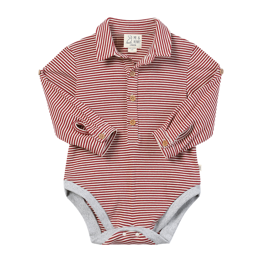 Me & Henry | Ripley Polo Onesie