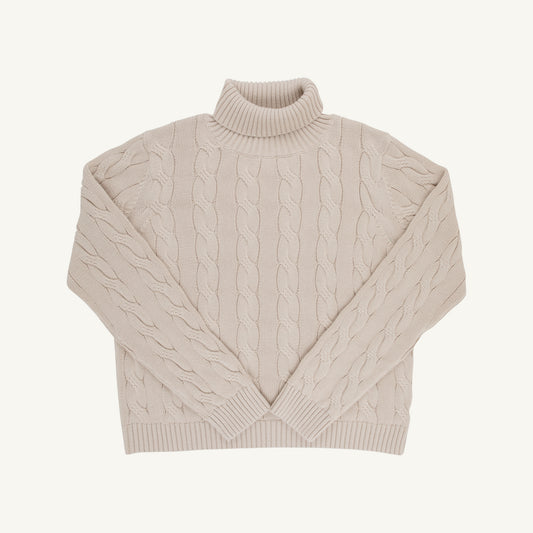 TBBC | Townsend Turtleneck Sweater - Osprey Oatmeal