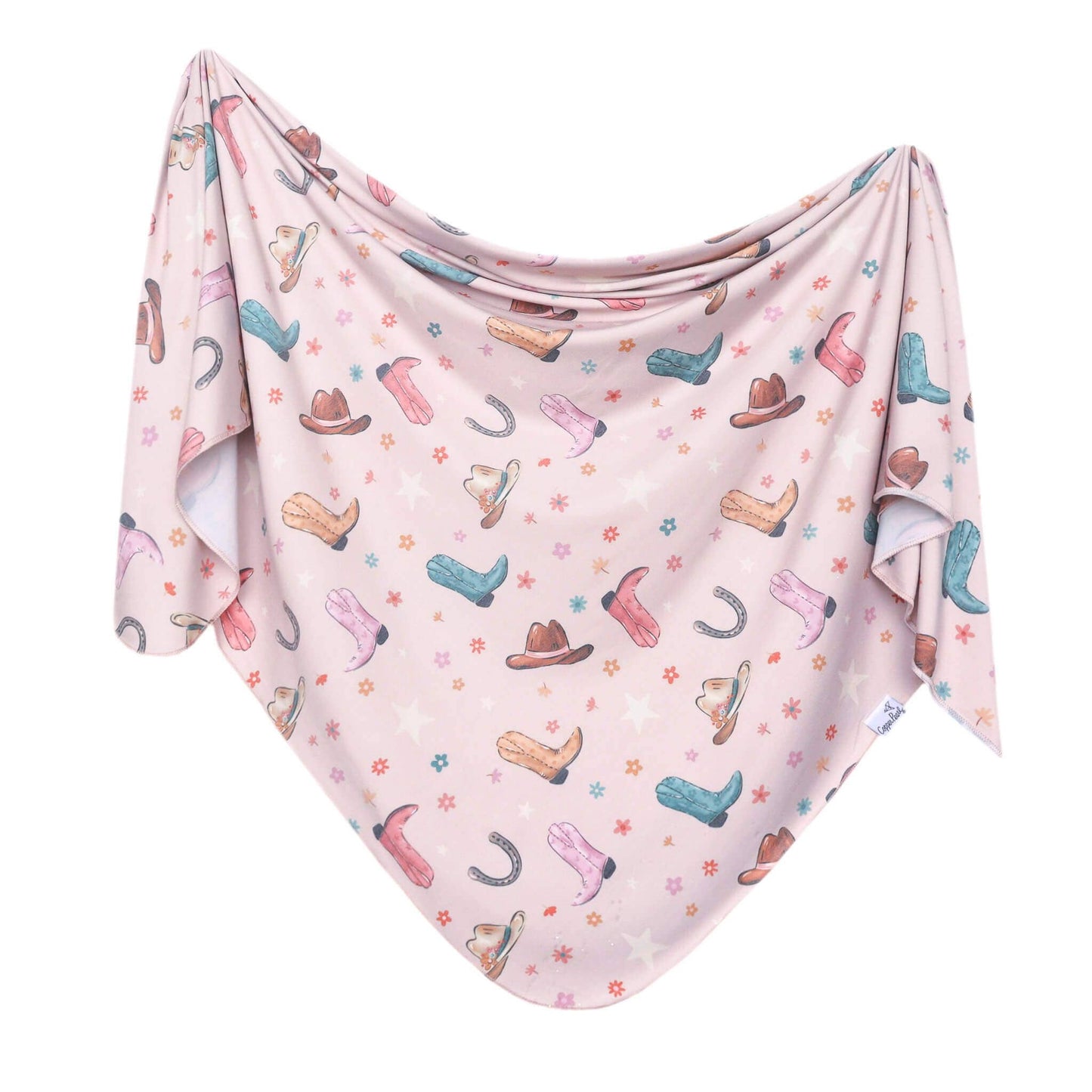 Copper Pearl | Knit Swaddle Blanket - Cheyenne