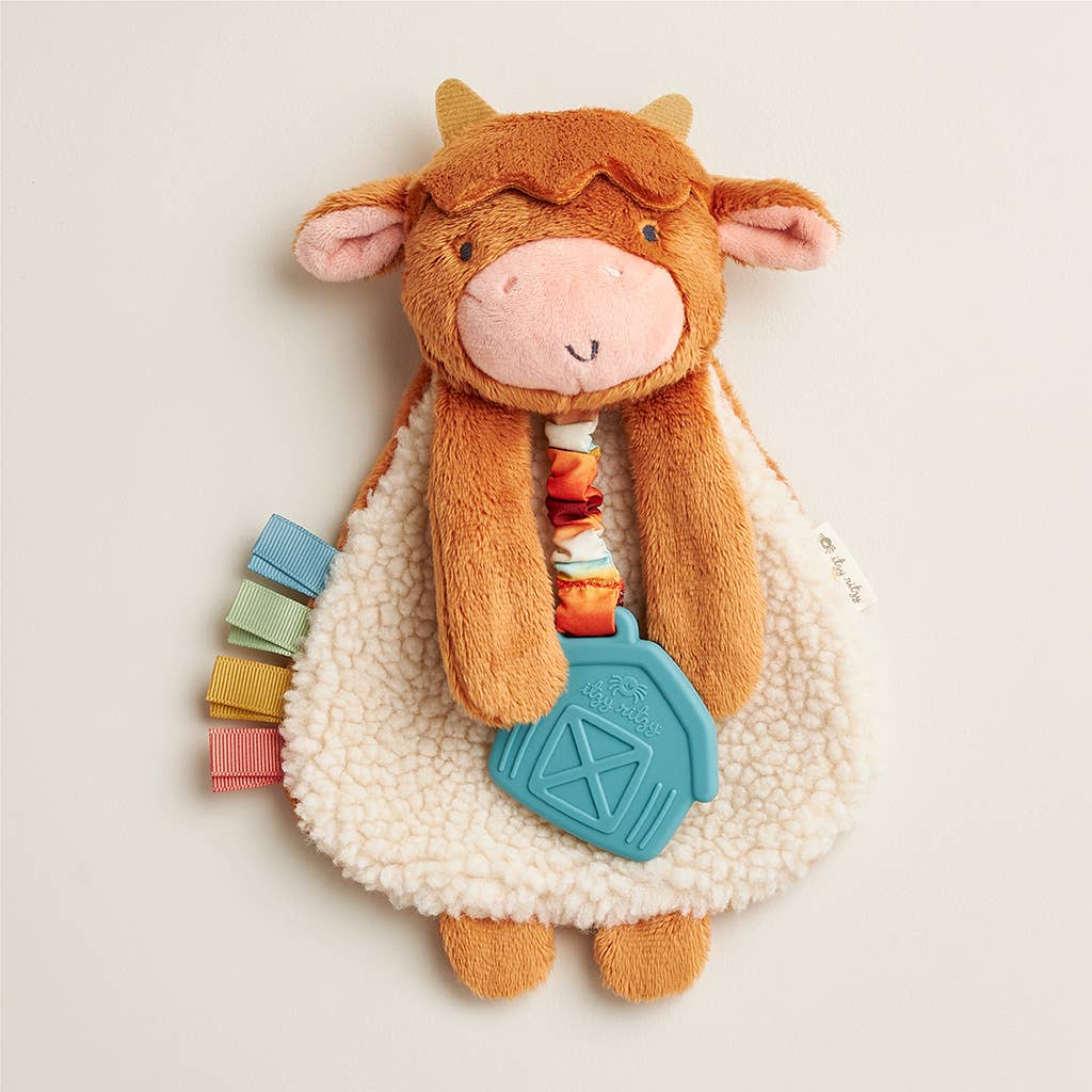 Itzy Ritzy | Highland Cow Itzy Friends Lovey™ Plush
