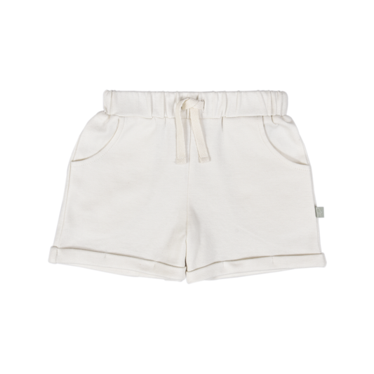Finn + Emma - Baby kid organic shorts | Ivory