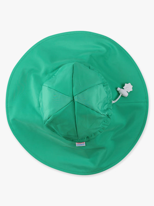 RuffleButts + RuggedButts - Kids Bright Green Sun Protective Hat