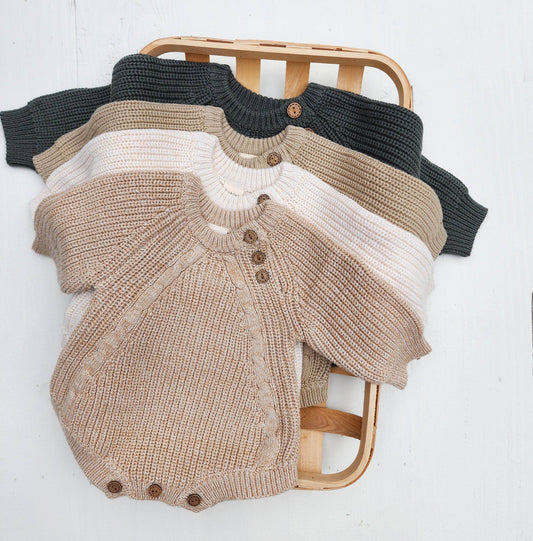 Elliot Knitted Sweater Romper