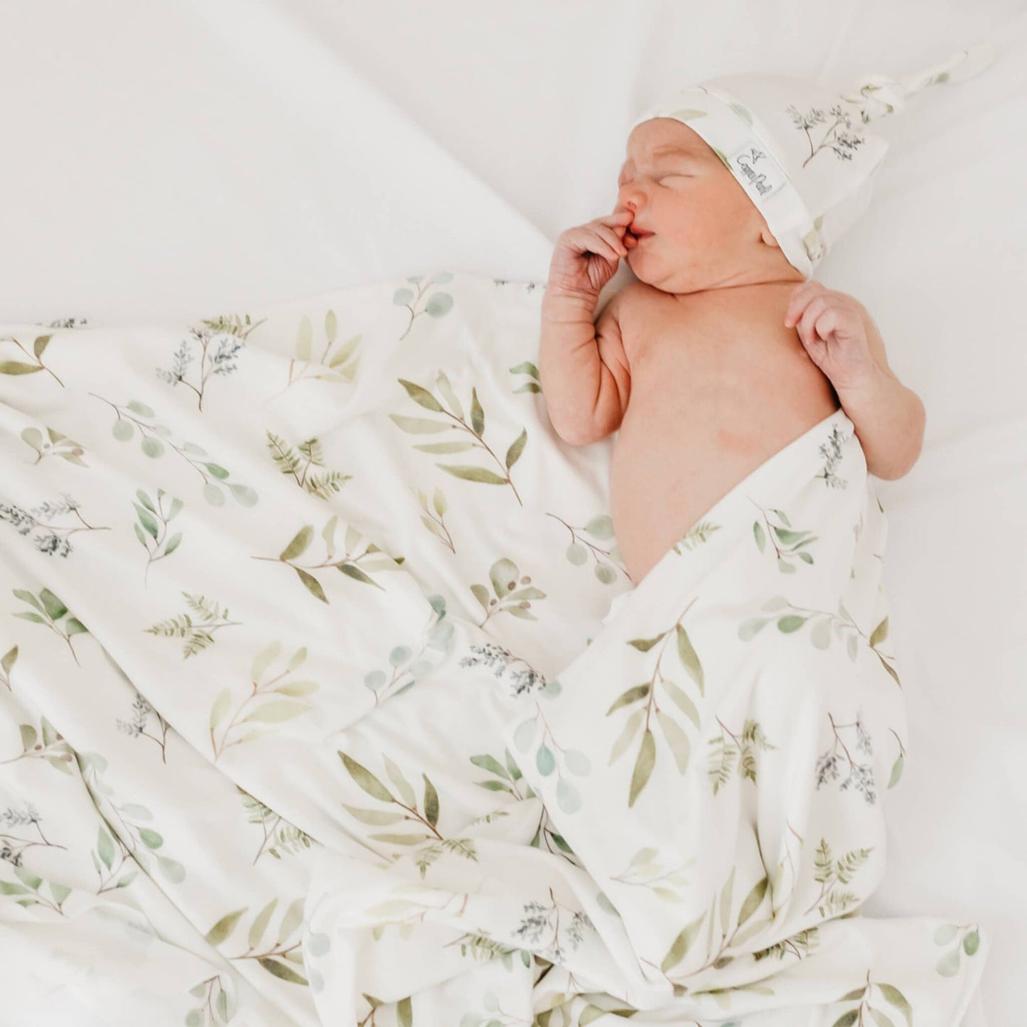Copper Pearl | Knit Swaddle Blanket - Haven