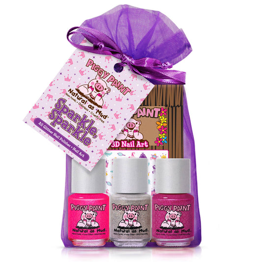 Piggy Paint - Sparkle, Sparkle Non-Toxic Kids Nail Polish