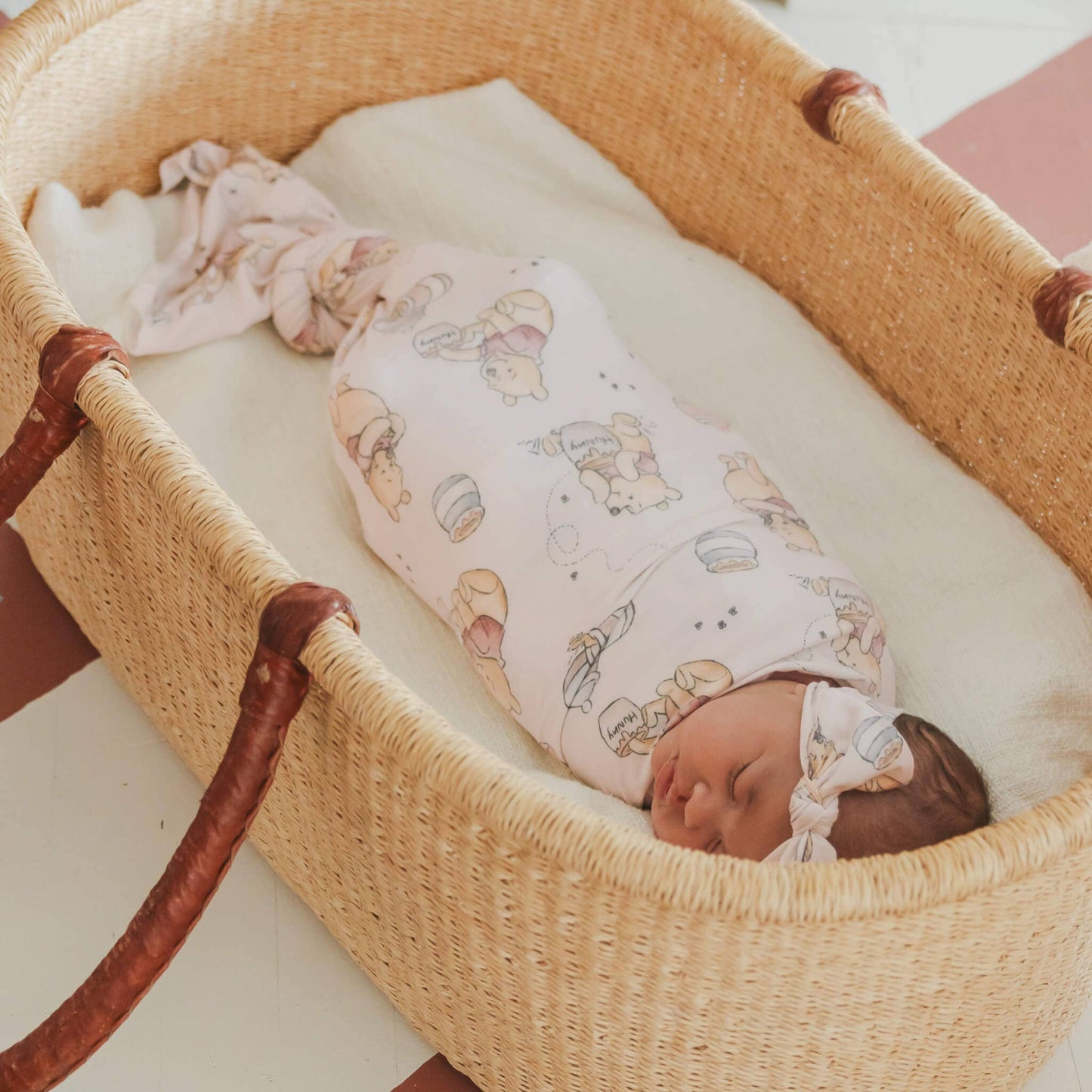 Copper Pearl | Knit Swaddle Blanket - Hunny