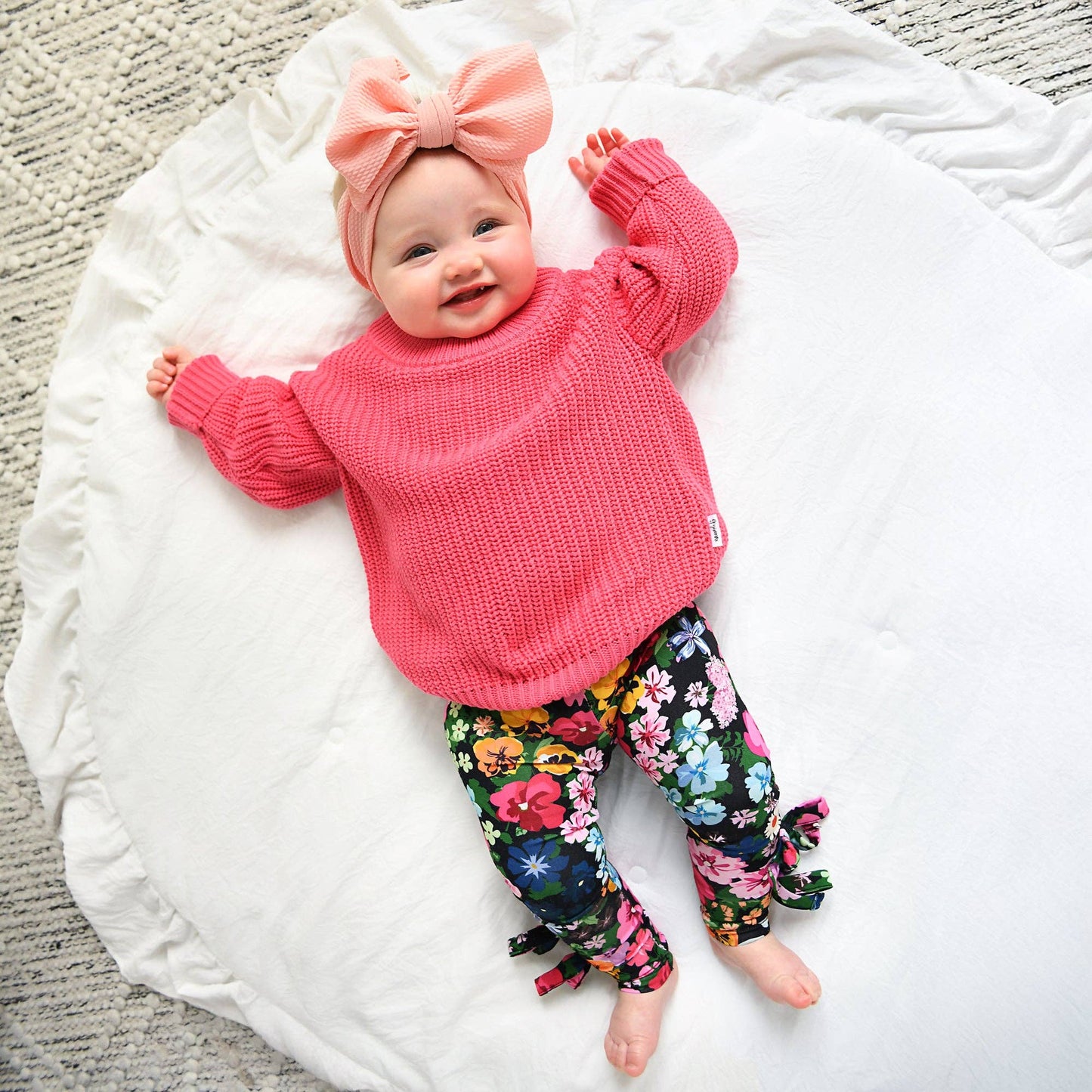 Deep Pink Oversized Sweater