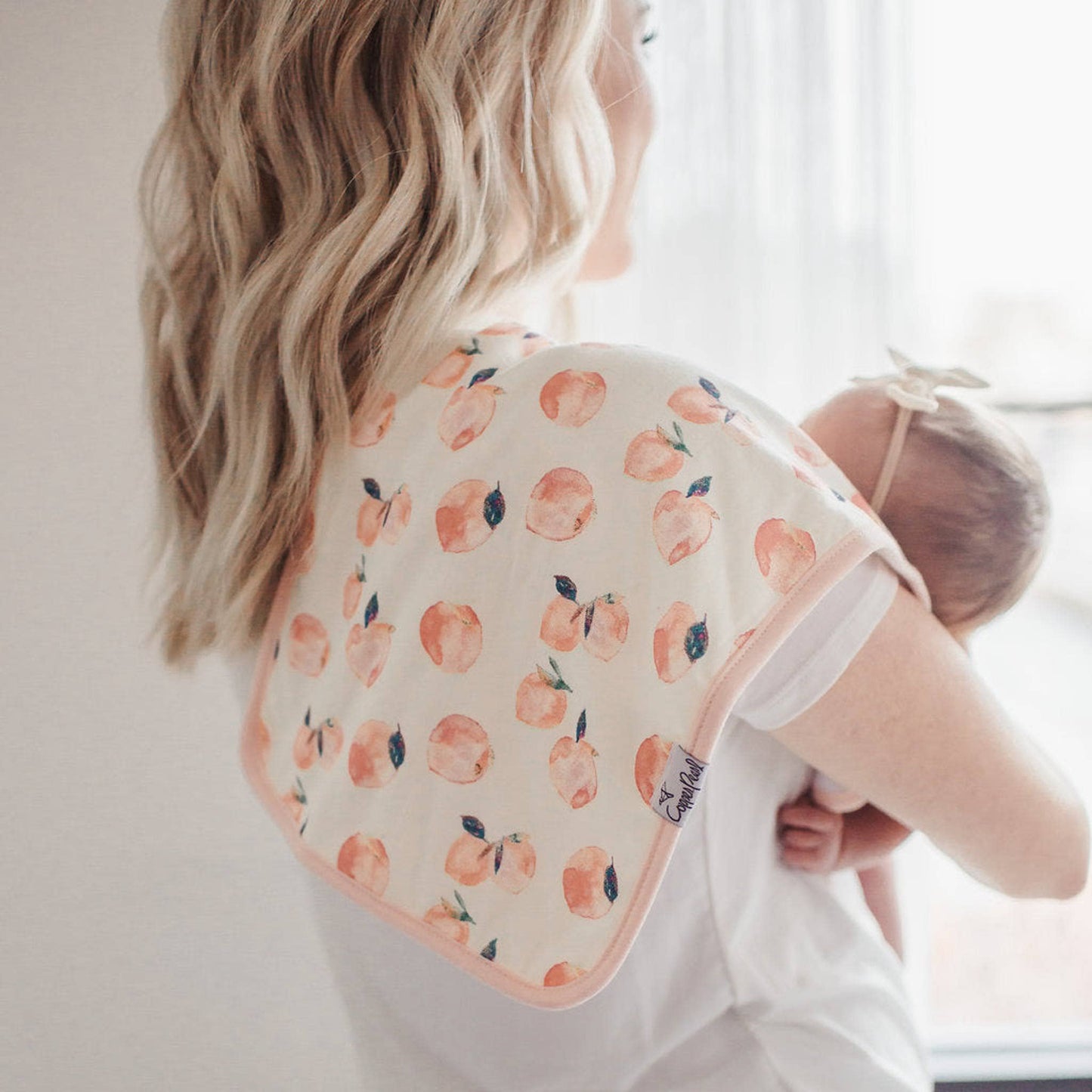 Copper Pearl | 3 Pack Premium Burp Cloths - Morgan