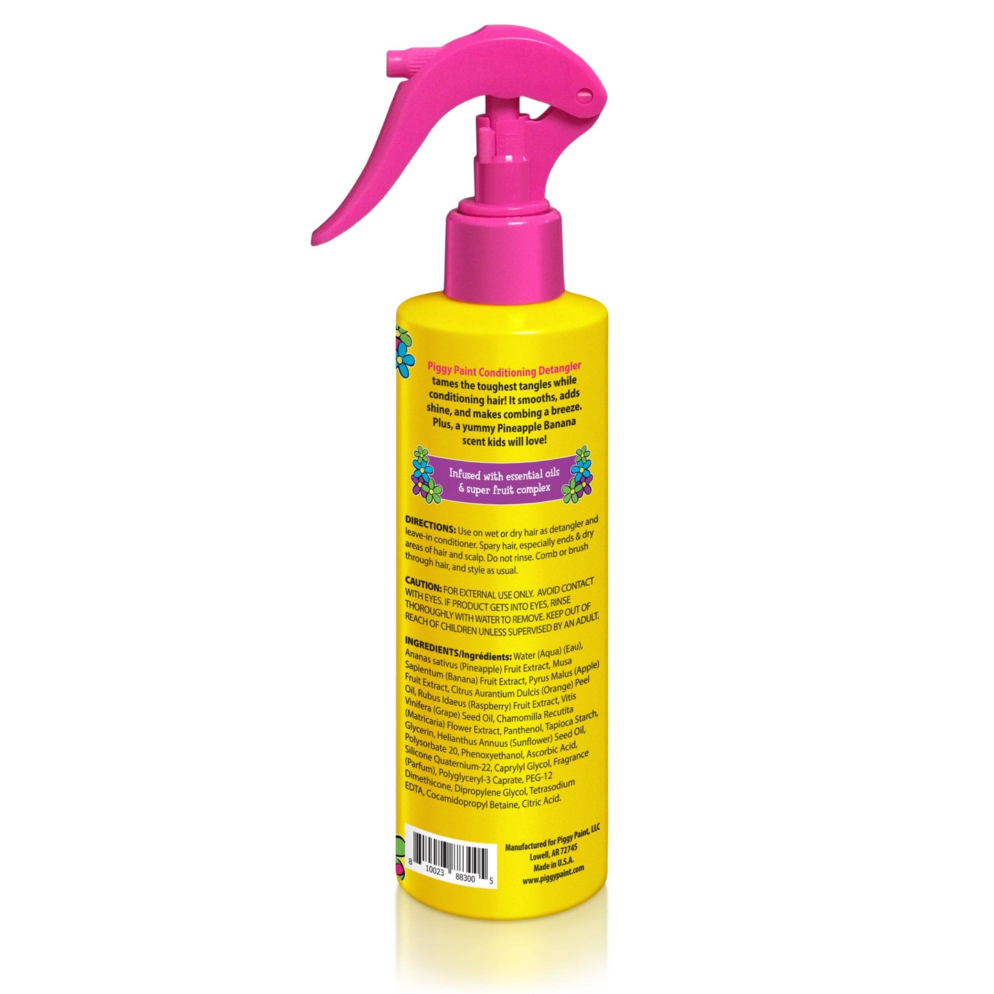 Pineapple Banana Conditioning Detangler Non-Toxic Hair Care