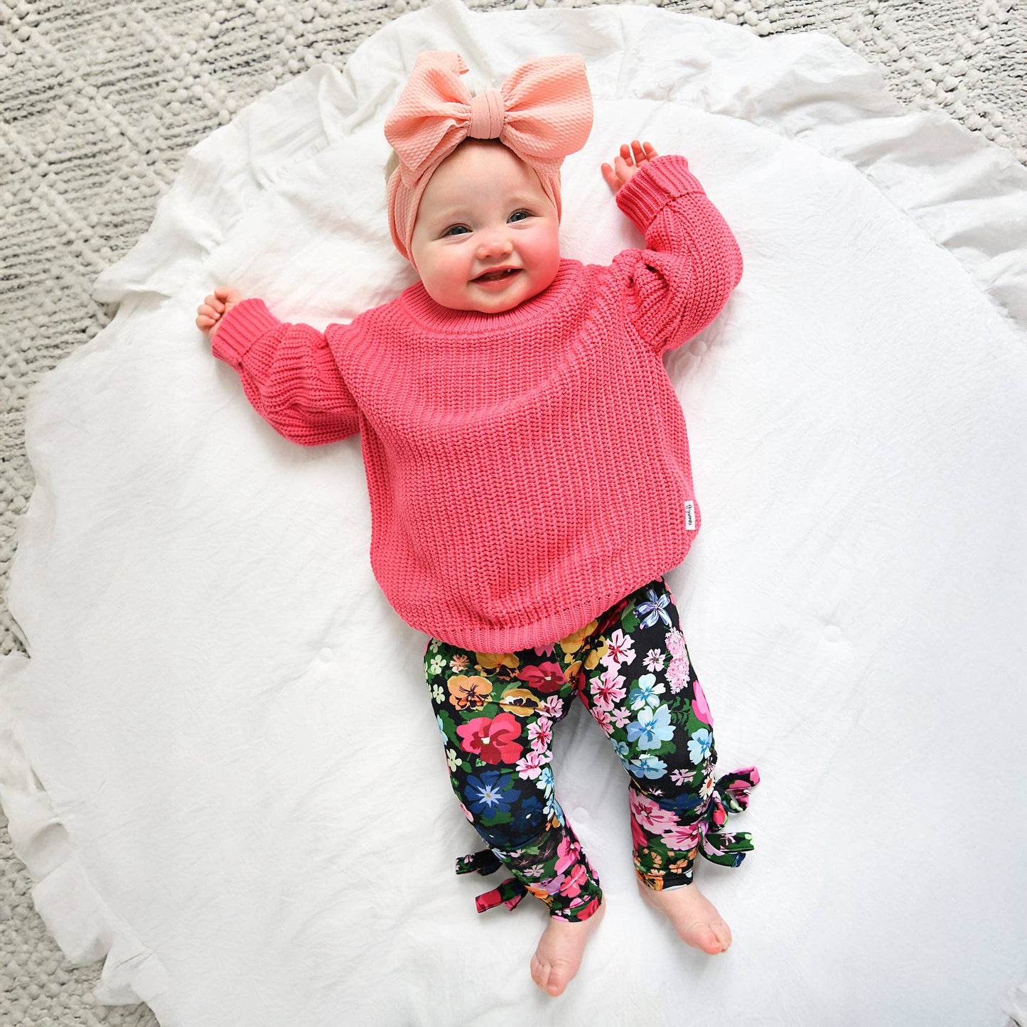 Deep Pink Oversized Sweater