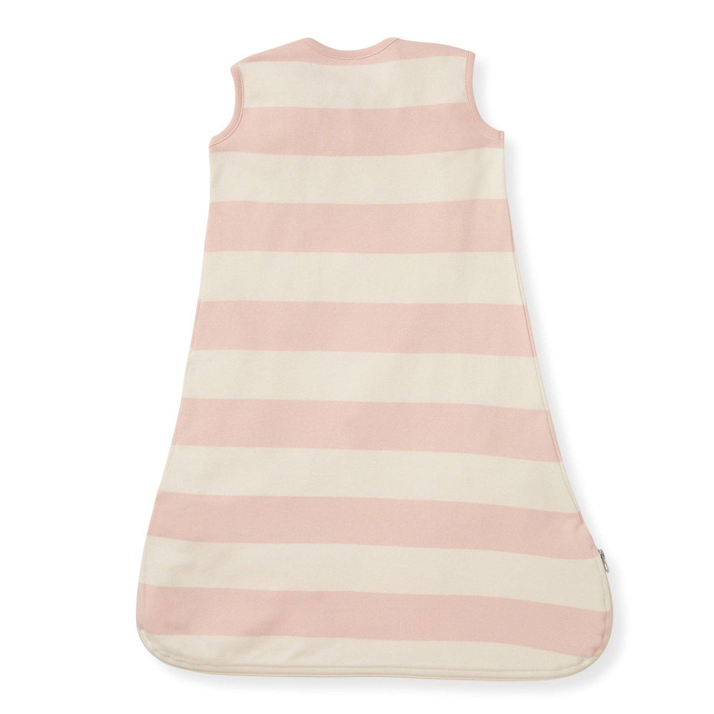 Burt's Bees Baby - Rugby Stripe Organic Lightweight Beekeeper™ Wearable Baby Blanket - Pink Sand