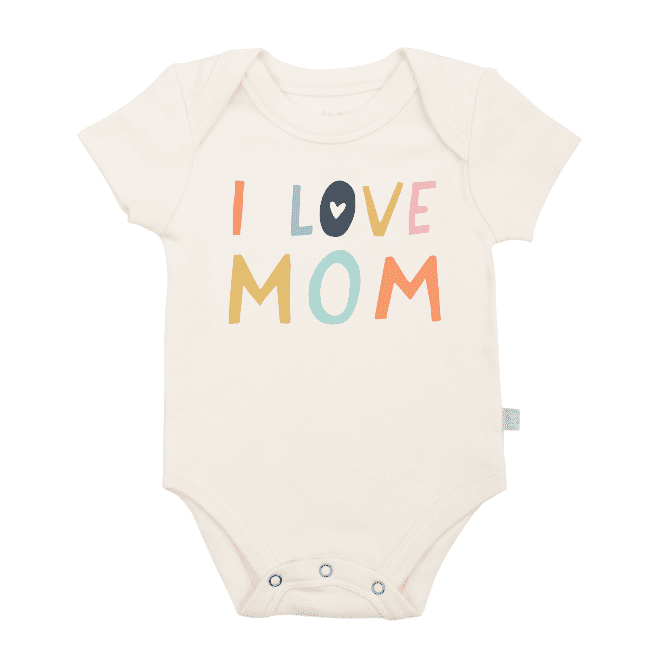 I love mom bodysuit | 100% organic cotton