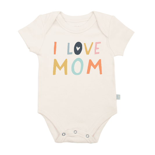 I love mom bodysuit | 100% organic cotton