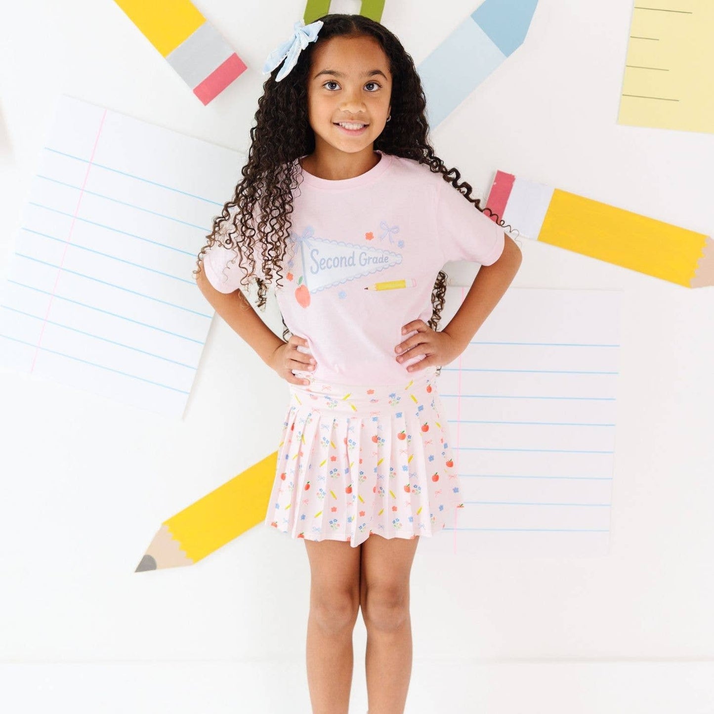 Second Grade Pennant Short Sleeve T-Shirt - Back To School
