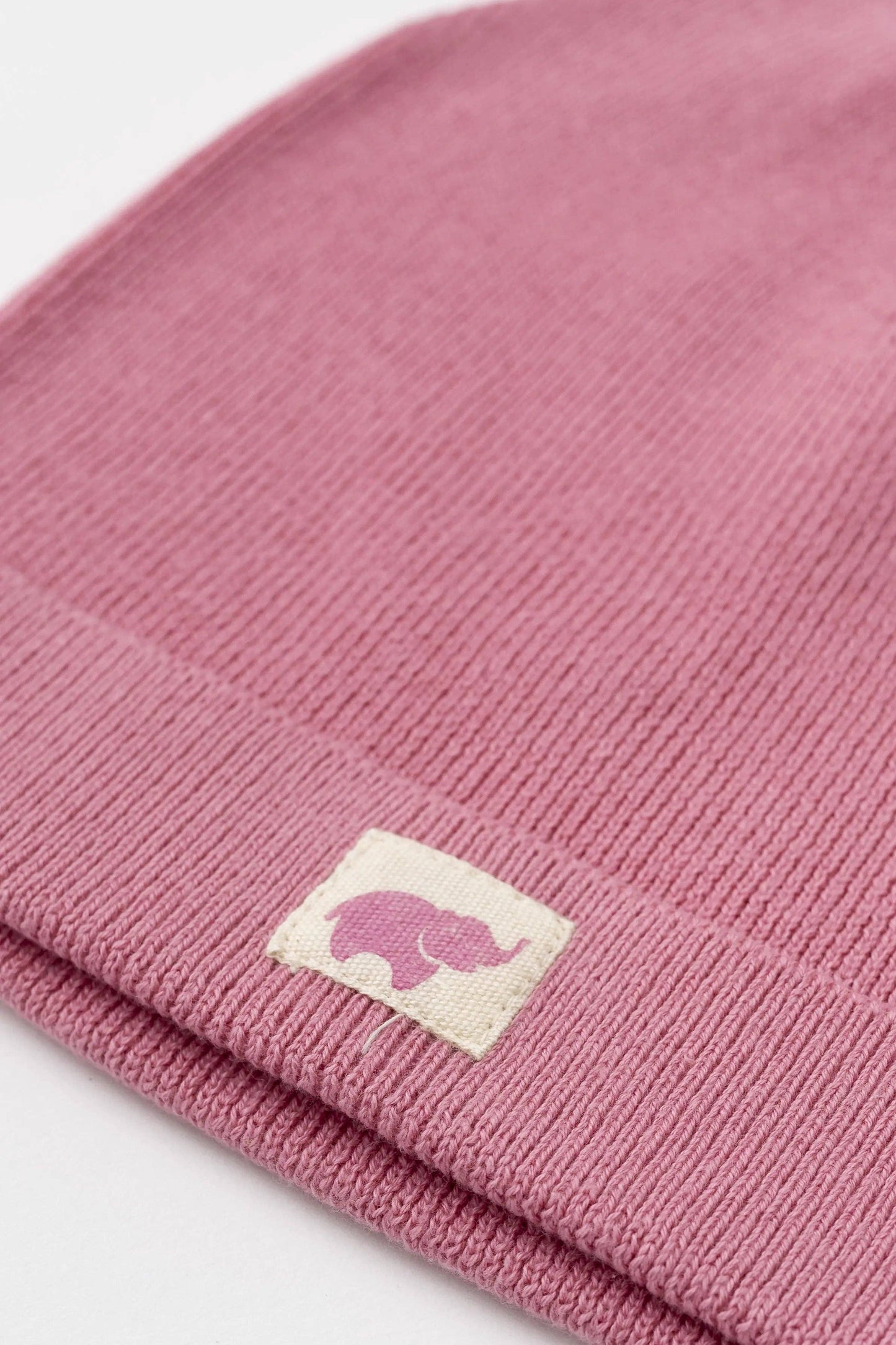 Mauve Knit Stocking Cap | 100% Organic Cotton
