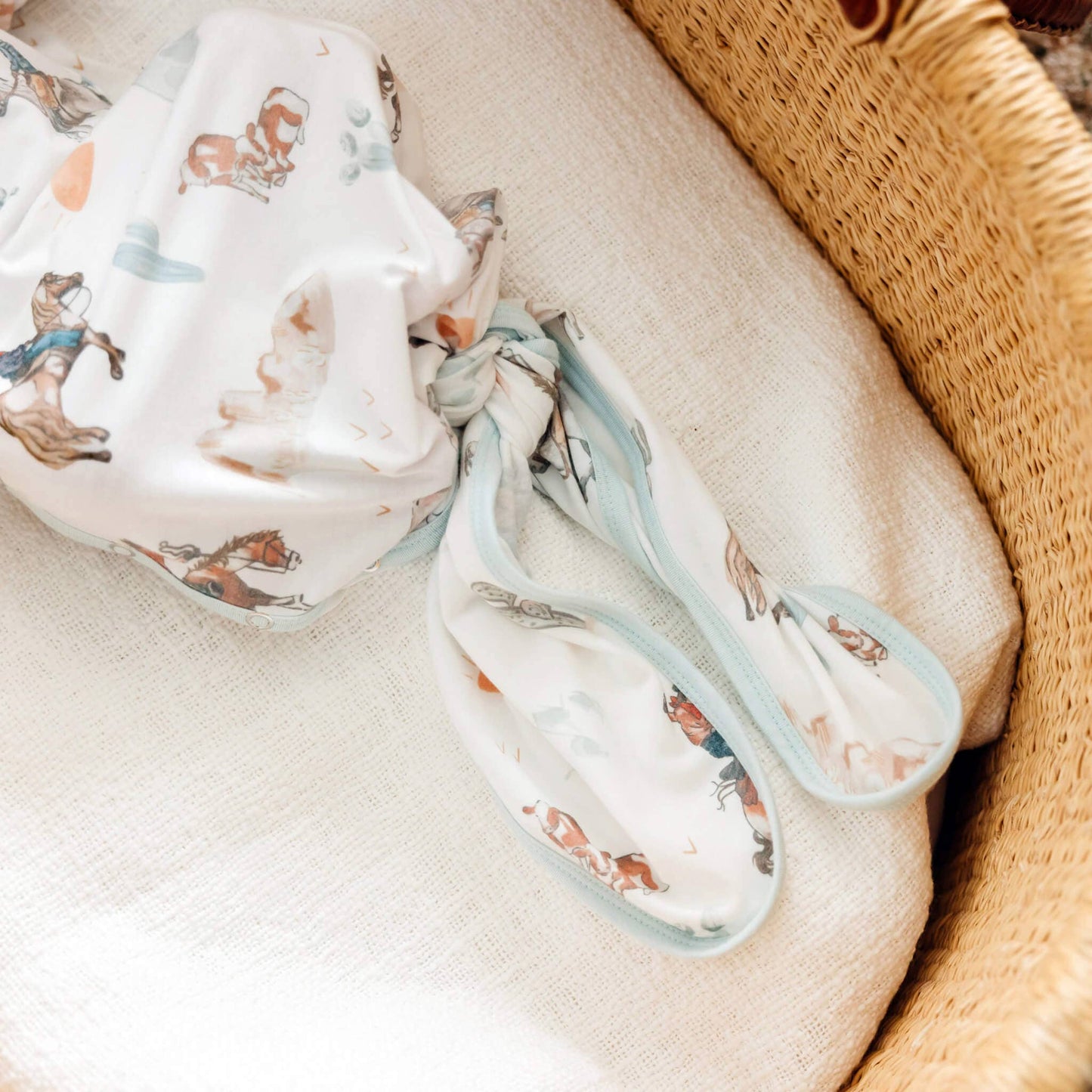 Copper Pearl | Newborn Knotted Gown - Boone