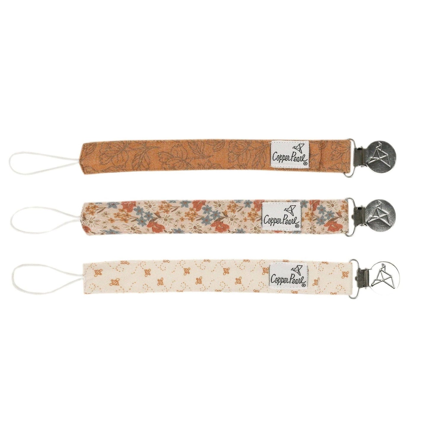 Copper Pearl | Binky Clips - Eden