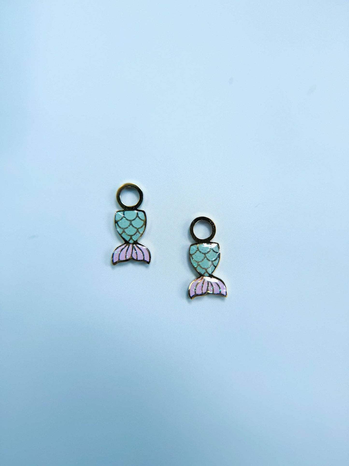 Mermaid Tail Huggie Charms