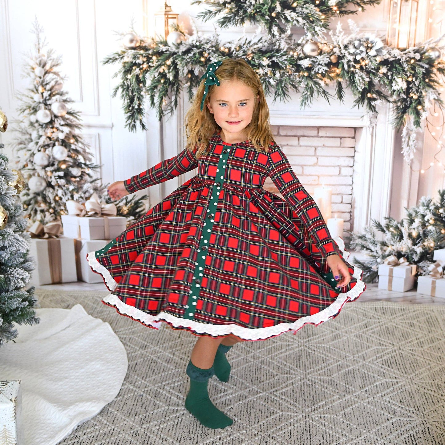 Hunter Ruffle Socks