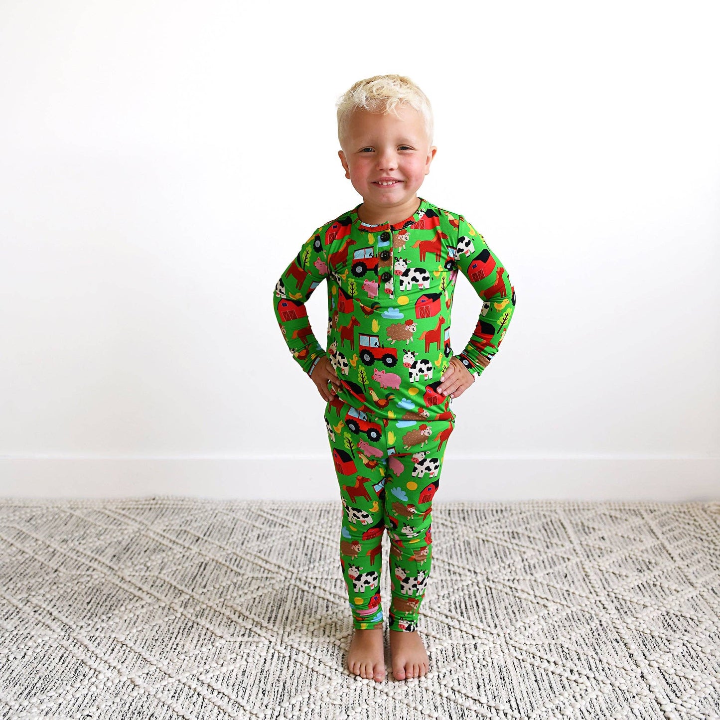 Tanner Two Piece Bamboo Pajamas