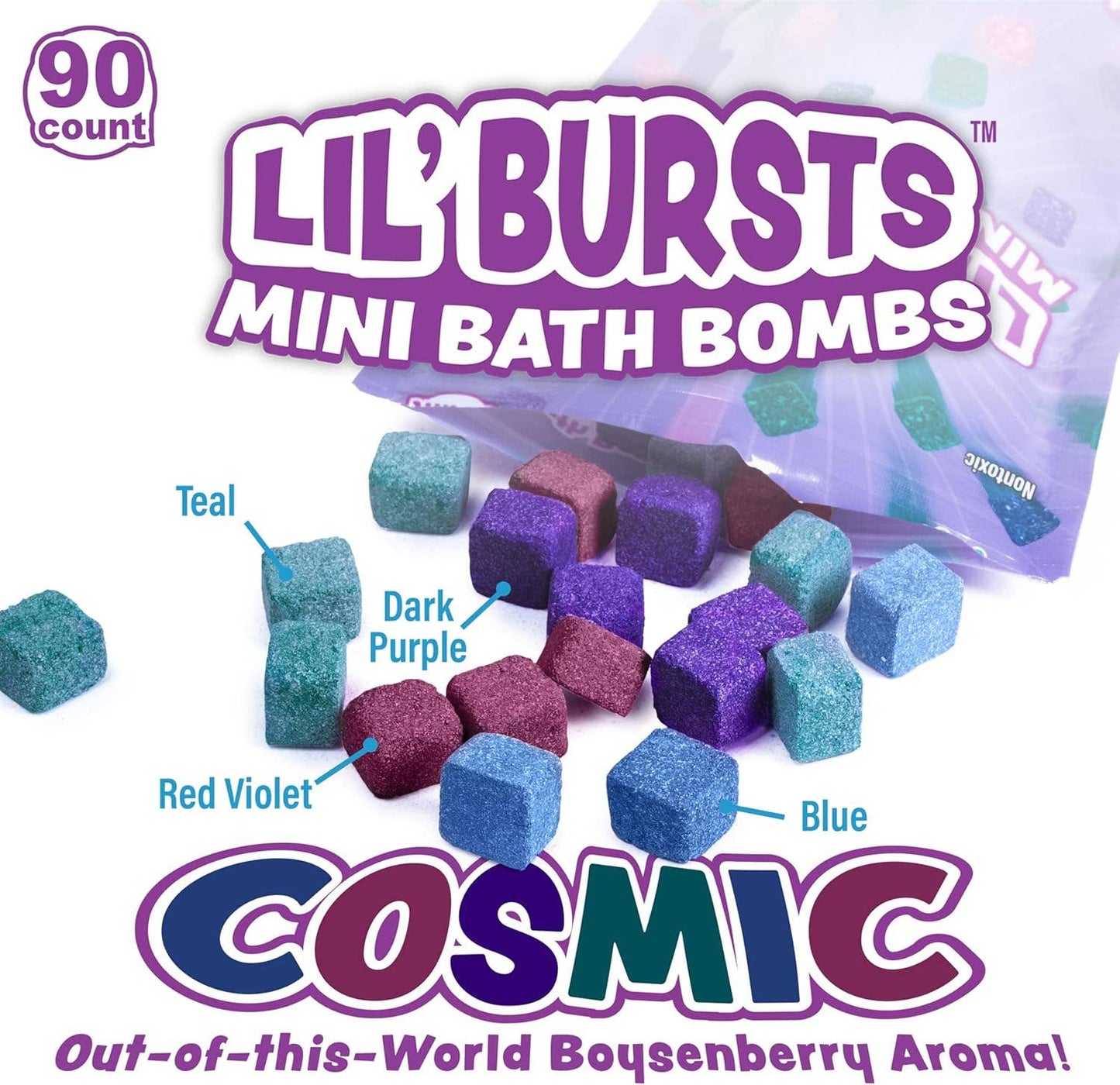 Tub Works® Lil' Bursts™ Mini Bath Bombs