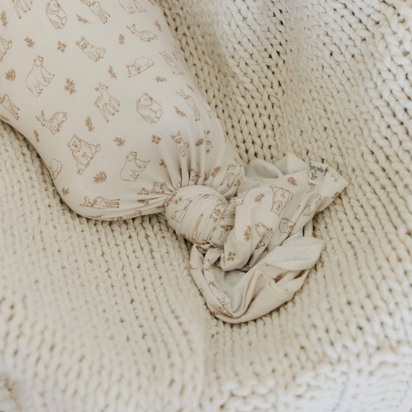 Copper Pearl | Knit Swaddle Blanket - Dylan