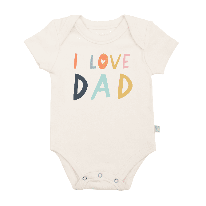 I love dad bodysuit | 100% organic cotton