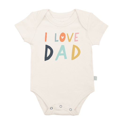 I love dad bodysuit | 100% organic cotton
