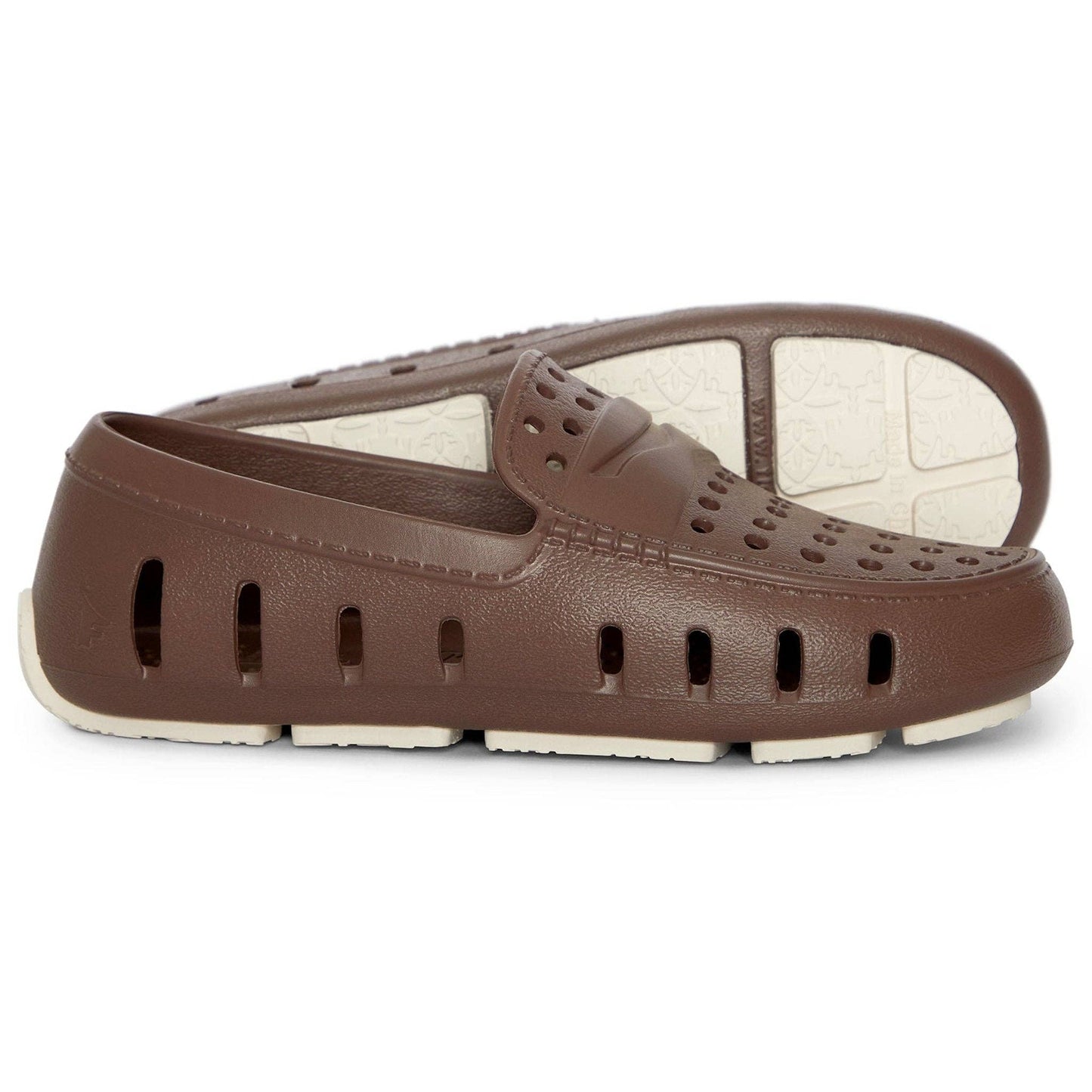 Floafers - KIDS PRODIGY DRIVER DRIFTWOOD BROWN/COCONUT