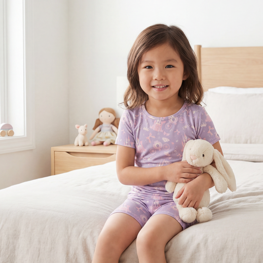 Sweet Bamboo | Princess Summer Pajama Set