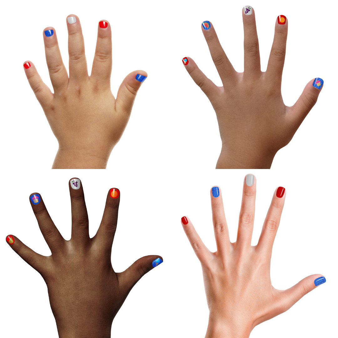 Piggy Paint - U.S. of YAY! Polish Set Non-Toxic Kids Nail Polish