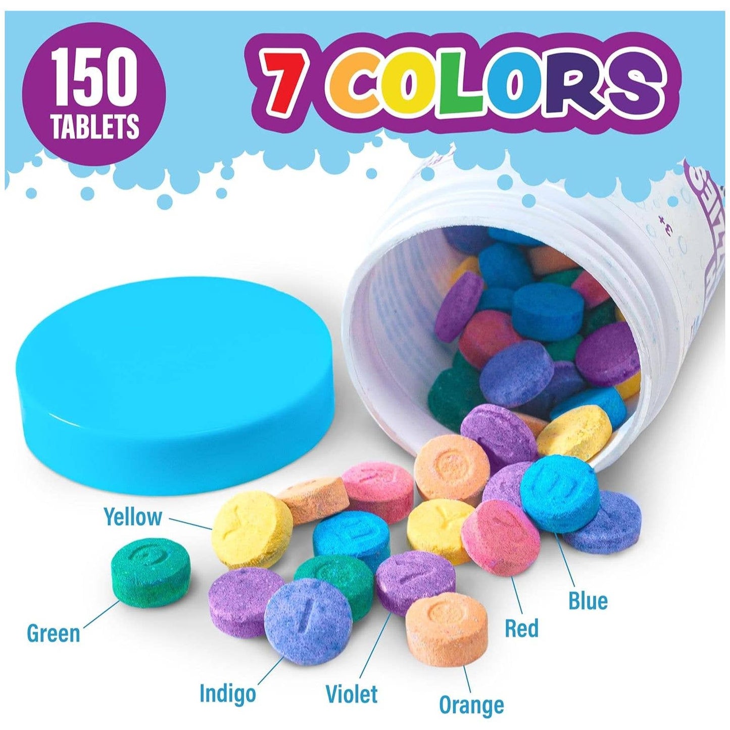 Tub Works® Bath Color Fizzies™