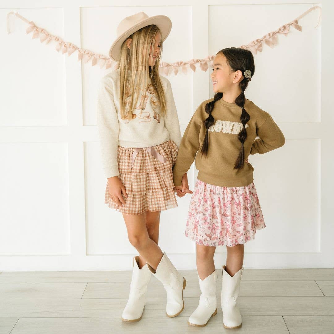 Girls Cowgirl Cutie Sweatshirt