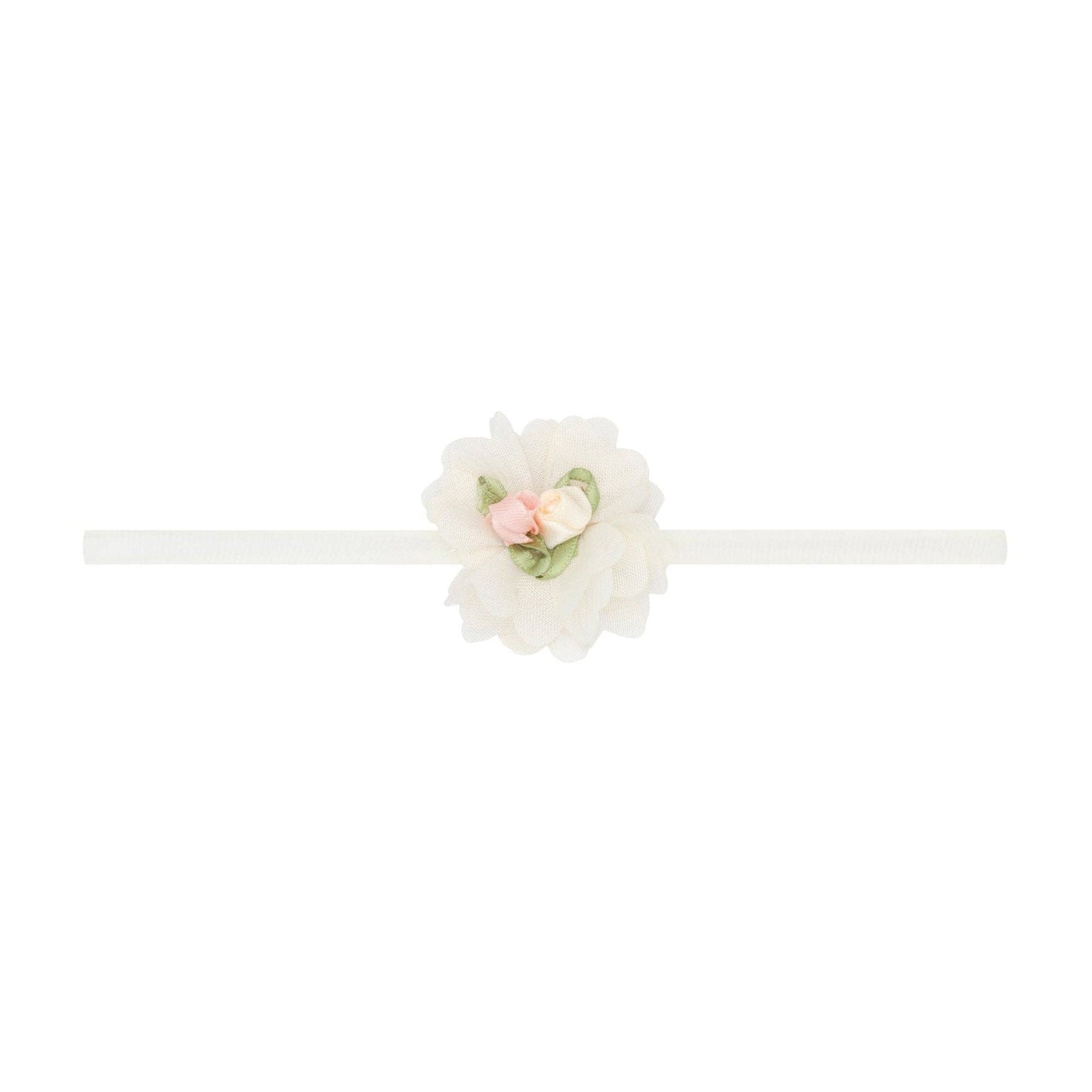 Baby Bling Bows - Flower Skinny headband