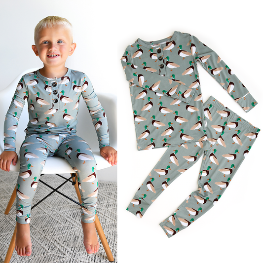 Wilder Duck Two-Piece Bamboo Lounge Set