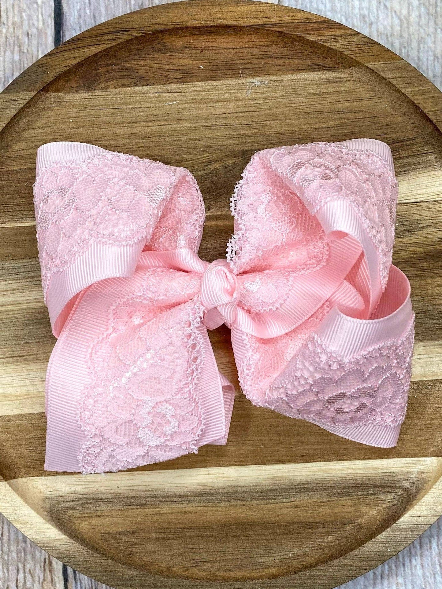 4.5" Chantilly Lace Classic Hair Bow