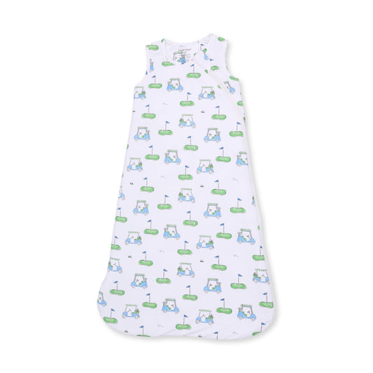 Golf Carts Blue - Sleep Bag