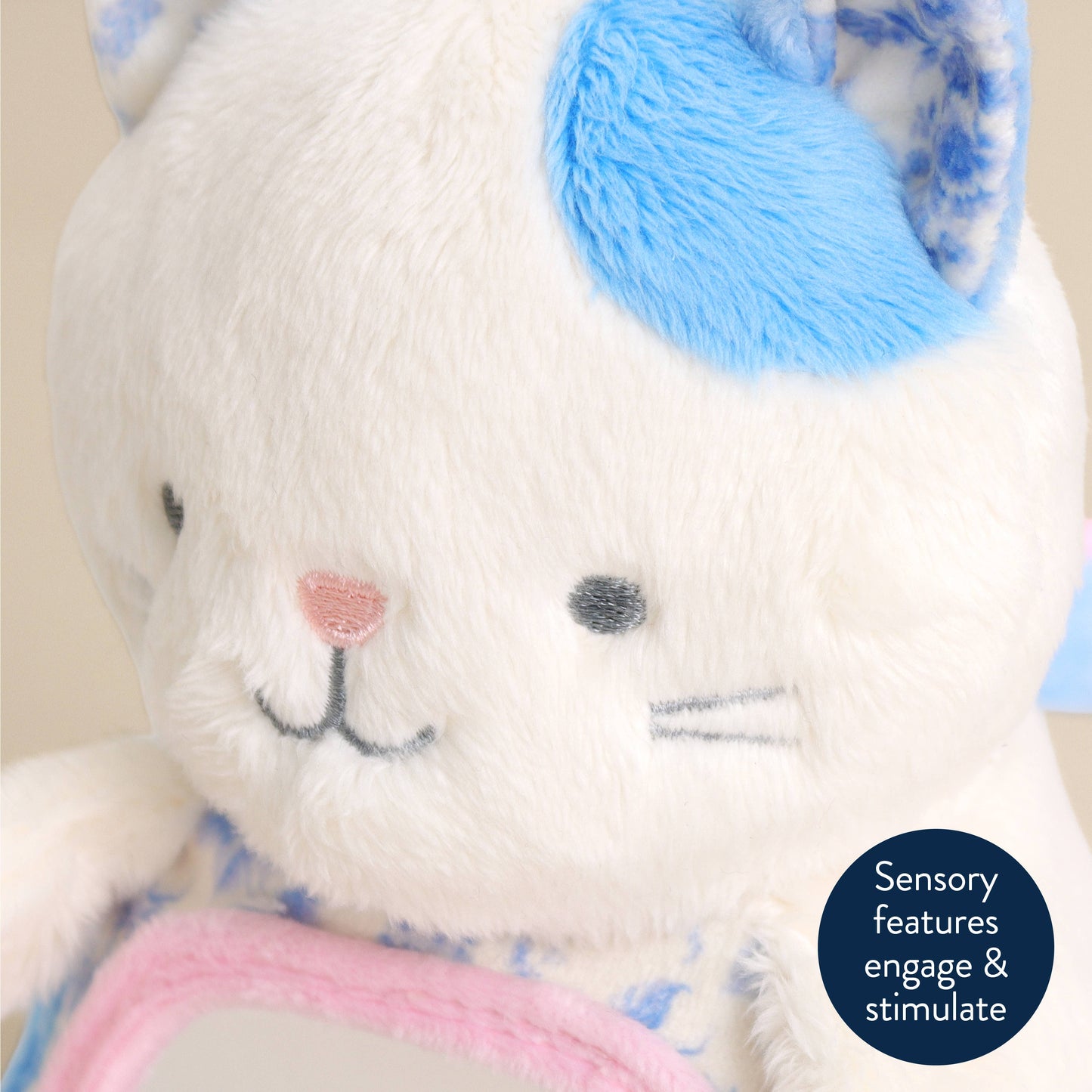 Itzy Bitzy | Itzy Bitzy Mirror™ Sensory Tummy Time Mirror - Kitty