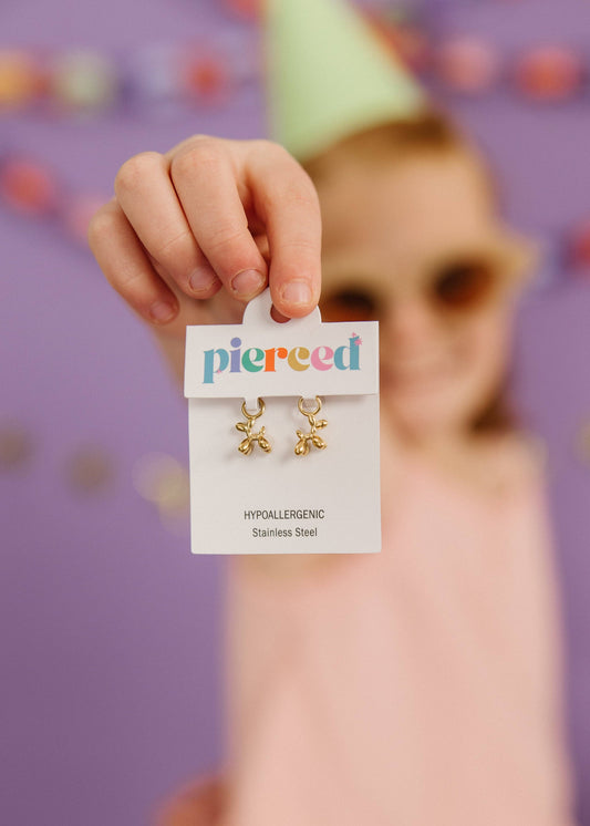 Balloon Dog Huggie Charms