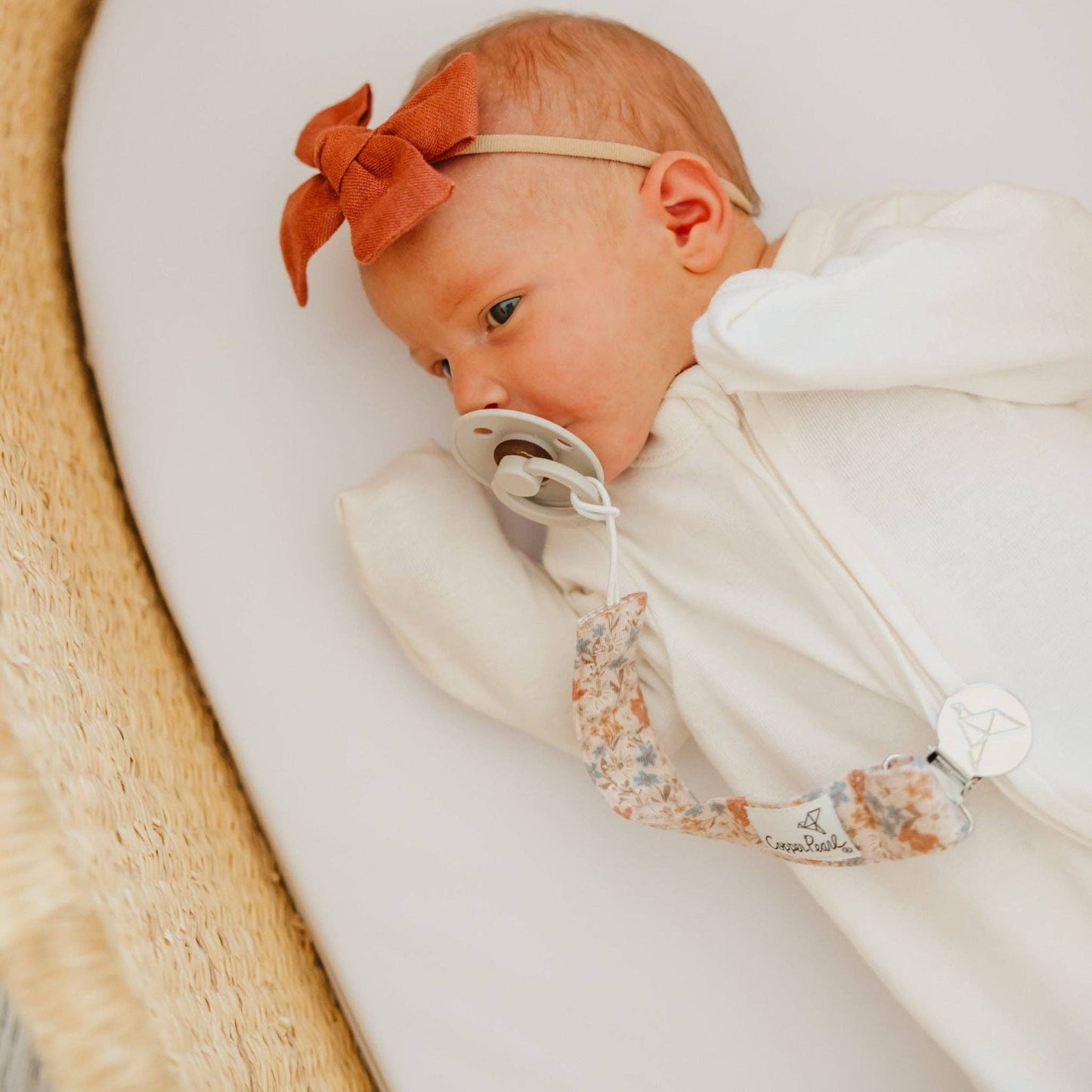 Copper Pearl | Binky Clips - Eden