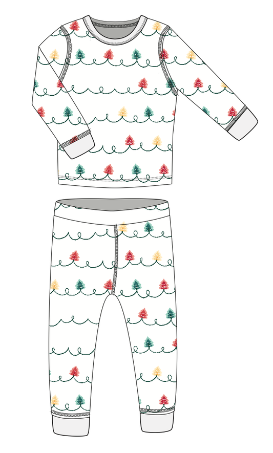 Holiday Kids Two-Piece Pajama Set