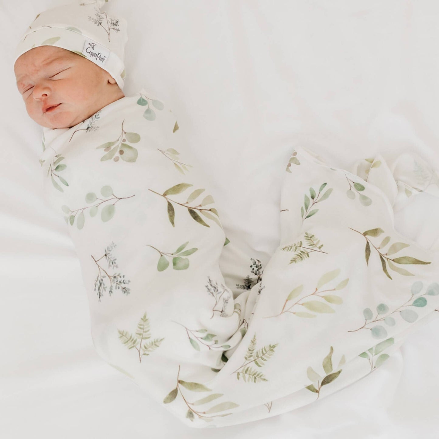 Copper Pearl | Knit Swaddle Blanket - Haven
