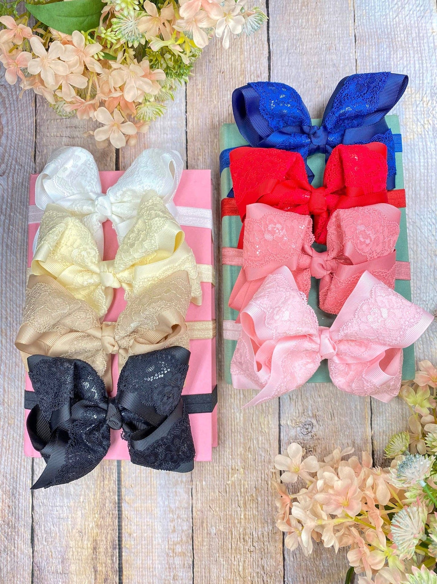 4.5" Chantilly Lace Classic Hair Bow