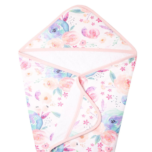 Copper Pearl | Premium Baby Knit Hooded Towel - Bloom
