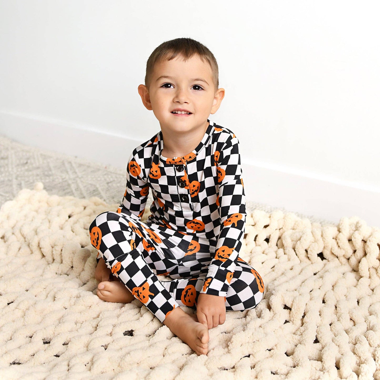 Merlin Pumpkin Two Piece Pajamas