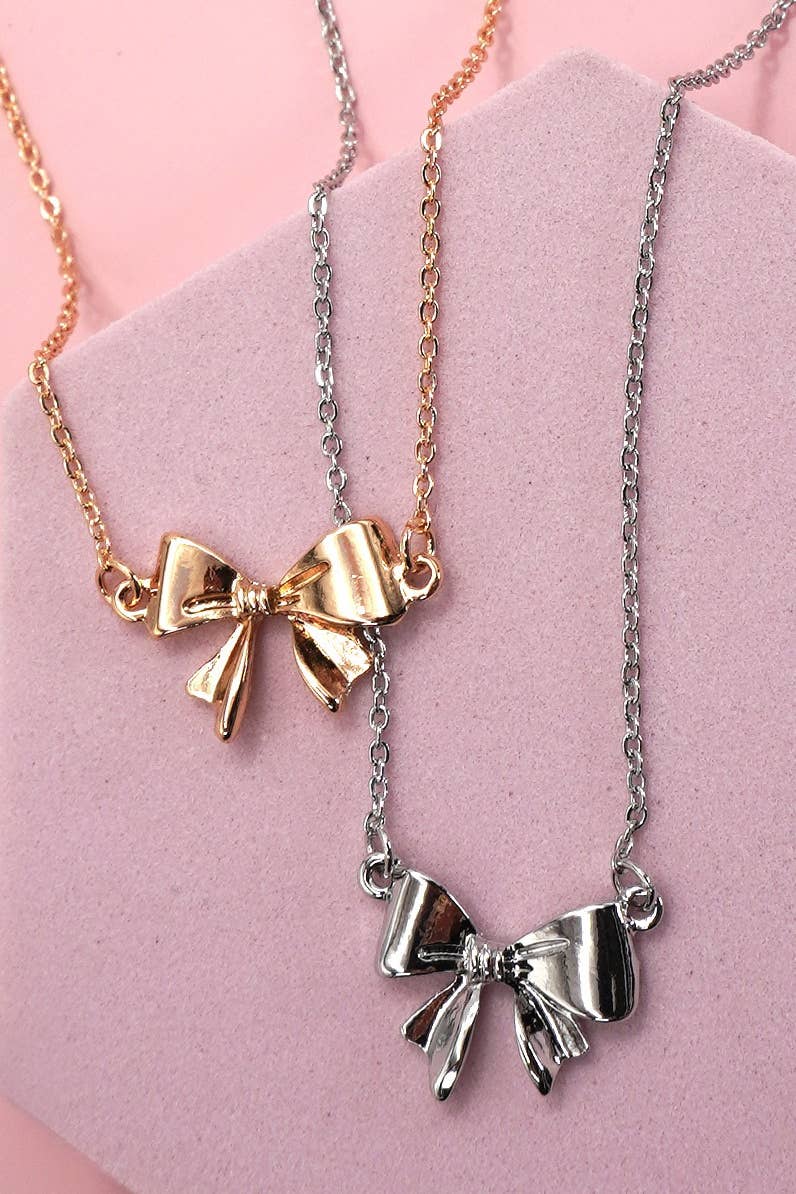 Mini Bow Necklace