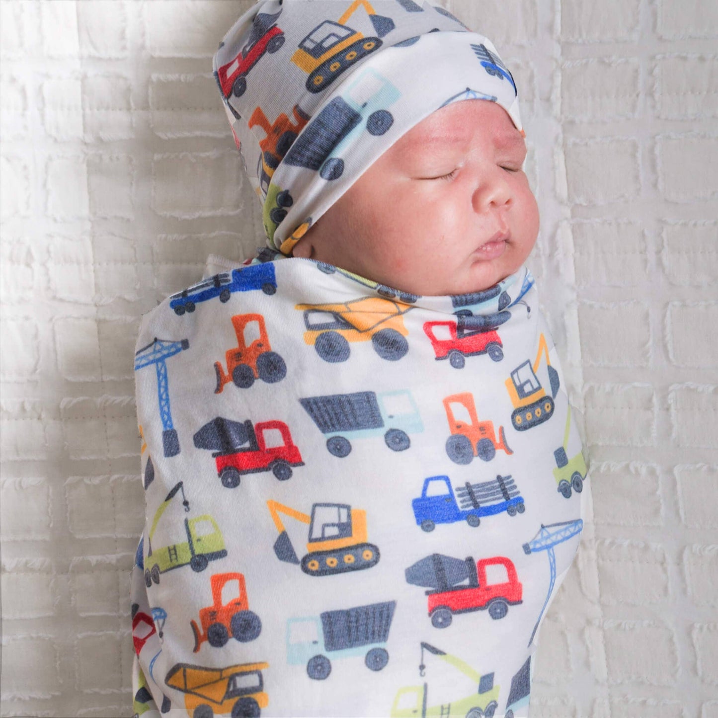 Copper Pearl | Knit Swaddle Blanket - Diesel